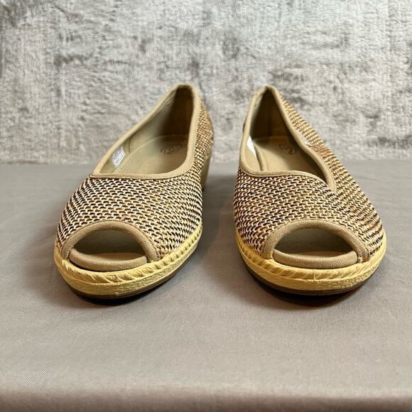 KEEN Cortona Jute Peep Toe Wedge Heel Women’s Size 6‎ - Picture 2 of 7